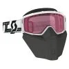 Scott Primal Safari Facemask Goggles White/Black W/Rose Lens