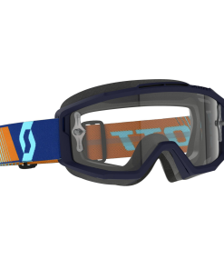 Scott Split OTG Goggles Royal Blue/Orange W/Clear Works Lens