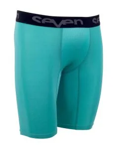 Seven MX Seven Zero Black/Aqua Compression Shorts