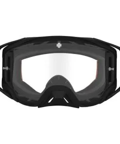 Spy Optic Foundation MX Goggles Speedway Matte Smoke W/HD Clear Lens -MX Protective Gear Shop SPY 3200000000035 1