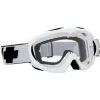 Spy Optic Targa Mini MX Goggle White W/Clear Anti-Fog Lens