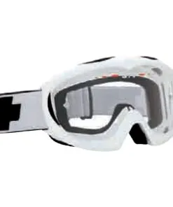 Spy Optic Targa Mini MX Goggle White W/Clear Anti-Fog Lens