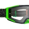 Spy Optic Foundation MX Goggle Maze Green W/HD Clear Lens