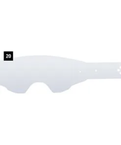Spy Optic Clear Tear Offs For Foundation MX Goggles (20 Pack)