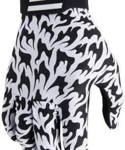 Shift Black Label Flame Invisible White/Black Gloves