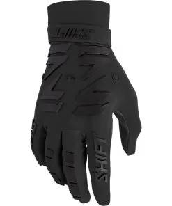 Shift 2021 Black Label Flexguard Black/Black Gloves