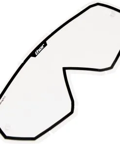 Thor MX Thor Replacement Clear/Black Lens For Hero/Enemy Goggles