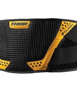 Thor MX Thor 2021 Clinch Black/Yellow Youth Kidney Belt