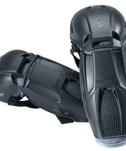 Thor MX Thor 2023 Quadrant Black Youth Knee/Shin Guards