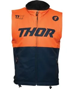 Thor MX Thor 2021 Warm Up Midnight/Orange Vest