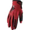 Thor MX Thor 2023 Sector Red/Black Youth Gloves -MX Protective Gear Shop THR 3332 152 ALT2 HOST