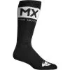 Thor MX Thor 2023 MX Solid Black/White Socks -MX Protective Gear Shop THR 3431 067 ALT3 HOST